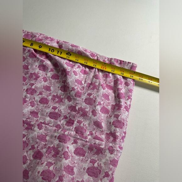 HYACINTH HOUSE. Pink and White Floral Ruffle Hem Camellia Dress XXL NWOT - Picture 7 of 8